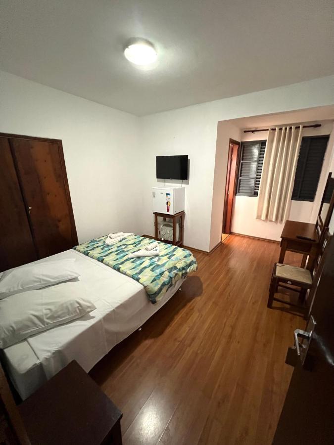 Hotel Thermas Da Mantiqueira - Pocos De Caldas - De Frente Para A Praca Central E Relogio Floral Ngoại thất bức ảnh