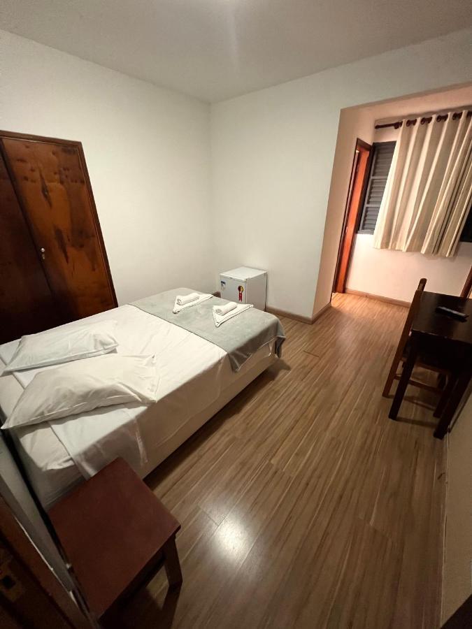 Hotel Thermas Da Mantiqueira - Pocos De Caldas - De Frente Para A Praca Central E Relogio Floral Ngoại thất bức ảnh