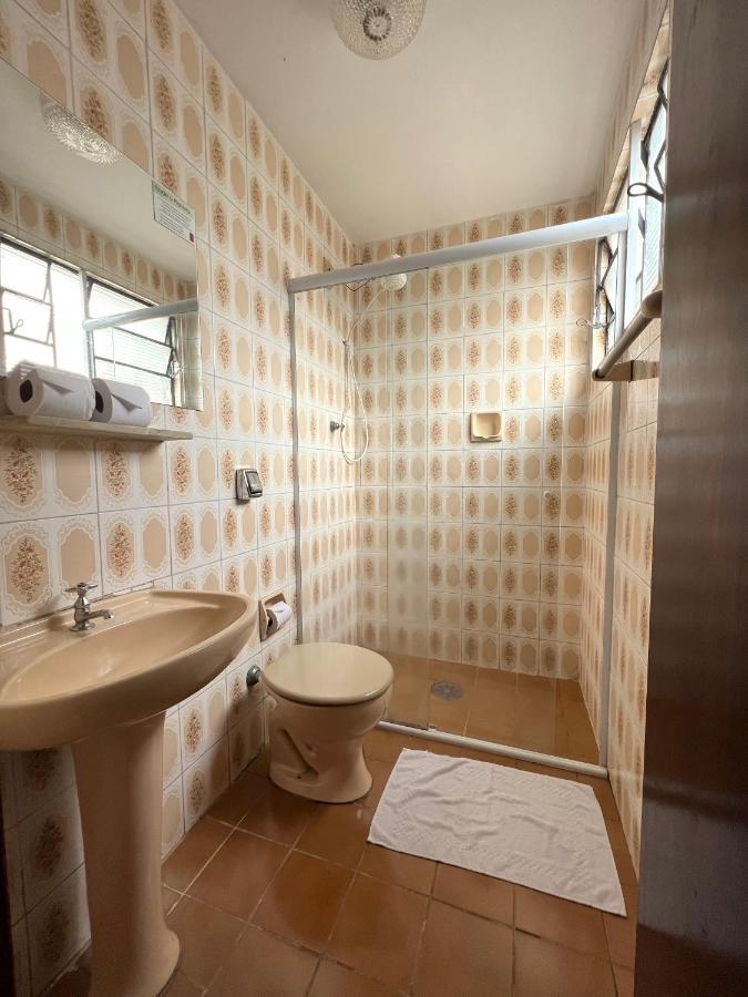 Hotel Thermas Da Mantiqueira - Pocos De Caldas - De Frente Para A Praca Central E Relogio Floral Ngoại thất bức ảnh